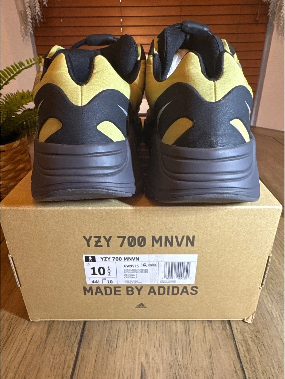 Adidas Yeezy 700 MNVN Resin GW9525 Men’s Size 10.5 | Brand New with Box